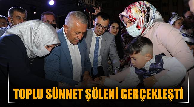 TOPLU SÜNNET ŞÖLENİ GERÇEKLEŞTİ 