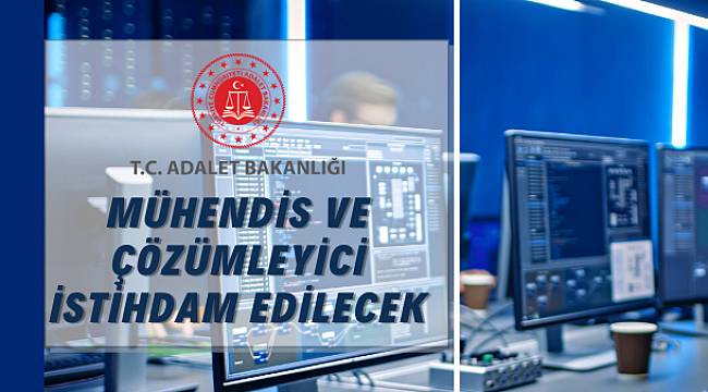 Adalet Bakanlığından personel alımı