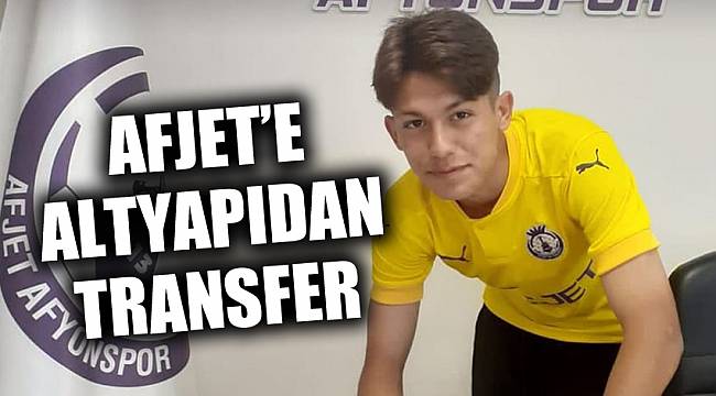 AFJET’E ALTYAPIDAN TRANSFER