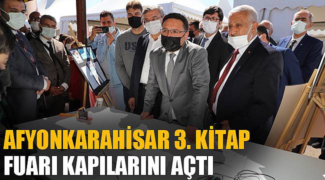 AFYONKARAHİSAR 3. KİTAP FUARI KAPILARINI AÇTI