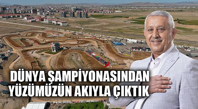 Afyonkarahisar Dünya motokros şampiyonasından yüzünün akı ile çıktı