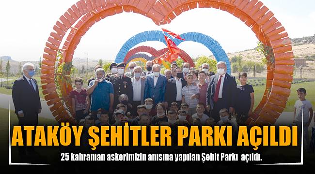 ATAKÖY ŞEHİTLER PARKI AÇILDI