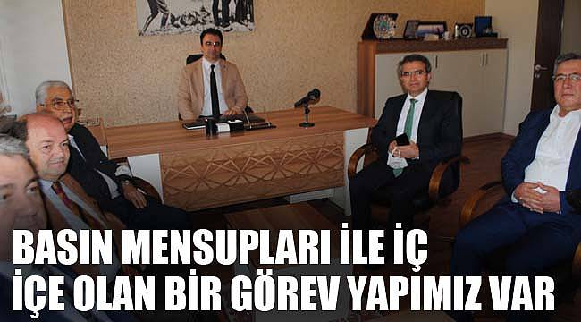 BASIN MENSUPLARI İLE İÇ İÇE OLAN BİR GÖREV YAPIMIZ VAR