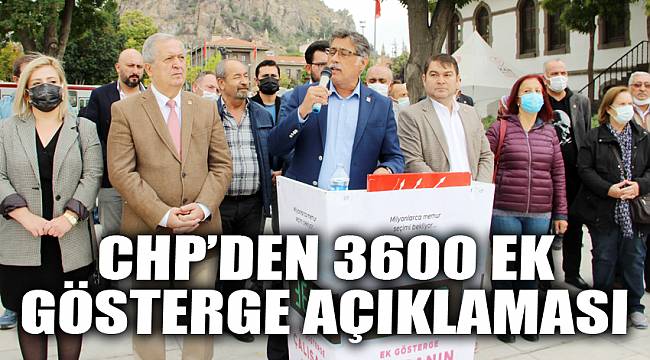 CHP’den 3600 ek gösterge açıklaması