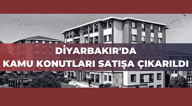 Diyarbakır'da konut satış ihalesi