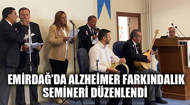 Emirdağ’da Alzheimer farkındalık semineri düzenlendi