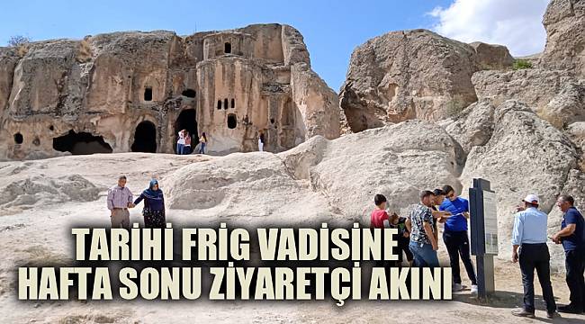 Frig Vadisi hafta sonu ziyaretçi akınına uğradı