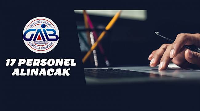 Güneydoğu Anadolu İhracatçı Birliklerinden personel alımı