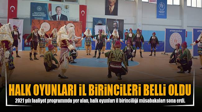 HALK OYUNLARI İL BİRİNCİLERİ BELLİ OLDU