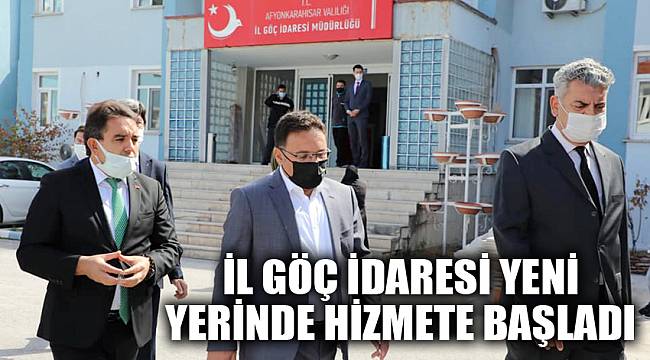 İl Göç İdaresi yeni yerinde hizmete başladı