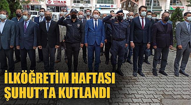 İlköğretim Haftası Şuhut’ta kutlandı