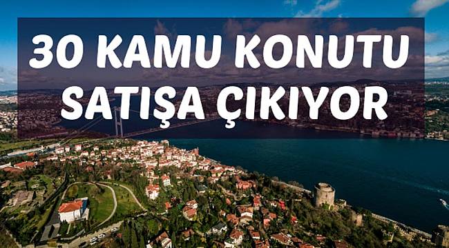 KAMU KONUTU SATILACAK