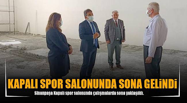 KAPALI SPOR SALONUNDA SONA GELİNDİ