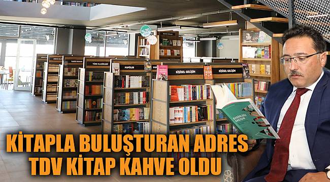 Kitapla Buluşturan Adres: TDV Kitap Kahve oldu