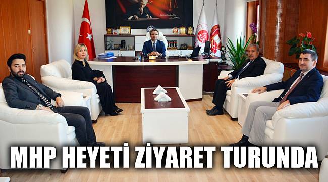 MHP HEYETİ ZİYARET TURUNDA
