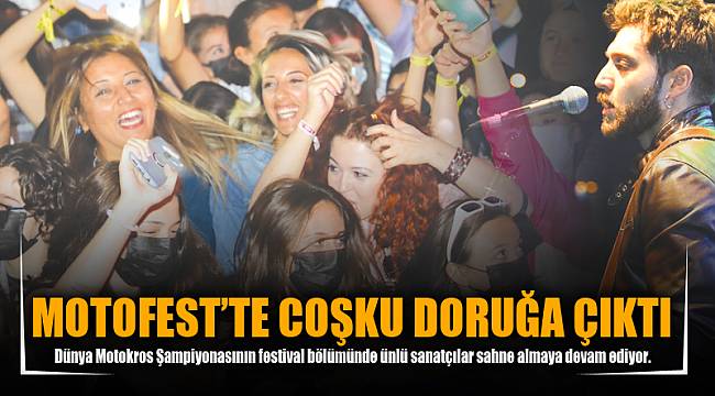 MOTOFEST’TE COŞKU DORUĞA ÇIKTI