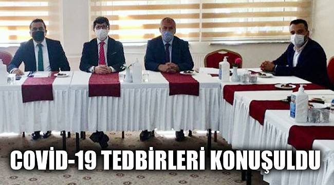 Okullarda Covid-19 tedbirleri masaya yatırıldı