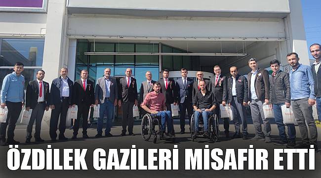 ÖZDİLEK GAZİLERİ MİSAFİR ETTİ