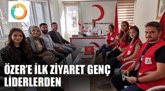 Özer’e ilk ziyaret genç liderlerden