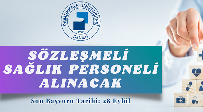 Pamukkale Üniversitesi Sözleşmeli Personel alacak