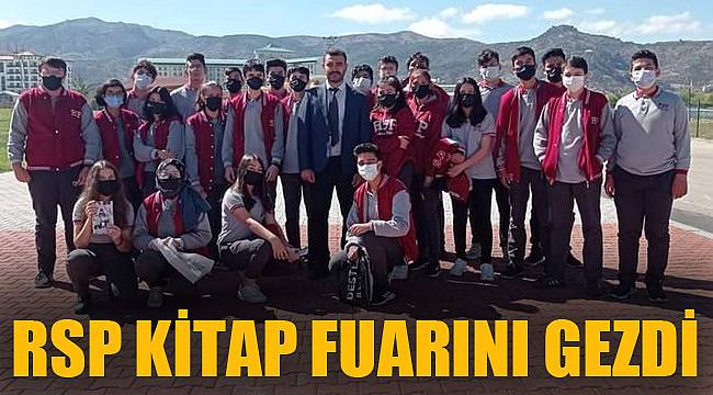 RSP KİTAP FUARINI GEZDİ