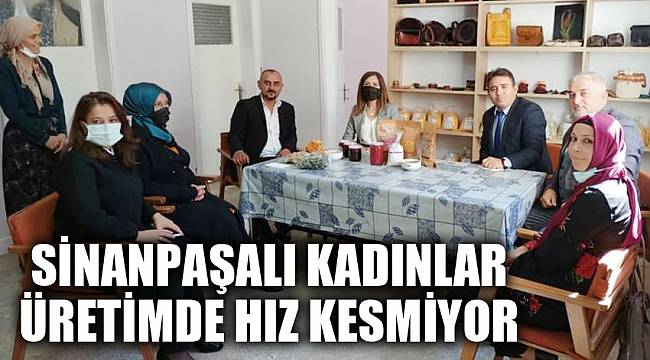 Sinanpaşa Kadın Kooperatifleri hız kesmiyor