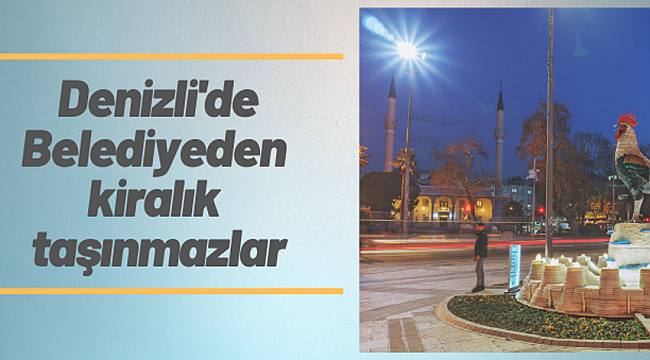 TAŞINMAZLAR KİRAYA VERİLECEK