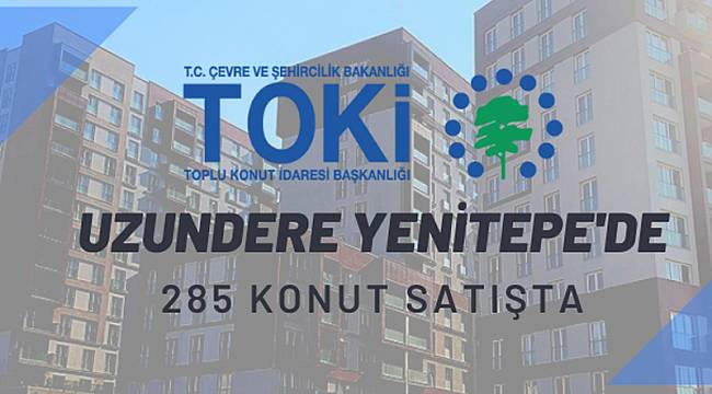 TOKİ'den konut satışı