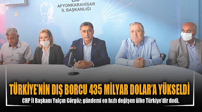 TÜRKİYE’NİN DIŞ BORCU 435 MİLYAR DOLAR’A YÜKSELDİ