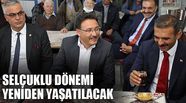 Vali Gökmen Çiçek, Sultandağı İlçesini ziyaret etti