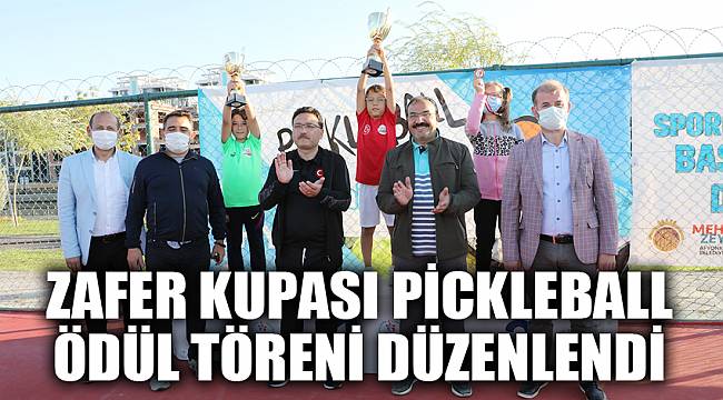 ZAFER KUPASI PİCKLEBALL ÖDÜL TÖRENİ YAPILDI