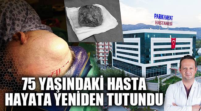 75 YAŞINDAKİ HASTA HAYATA YENİDEN BAĞLANDI