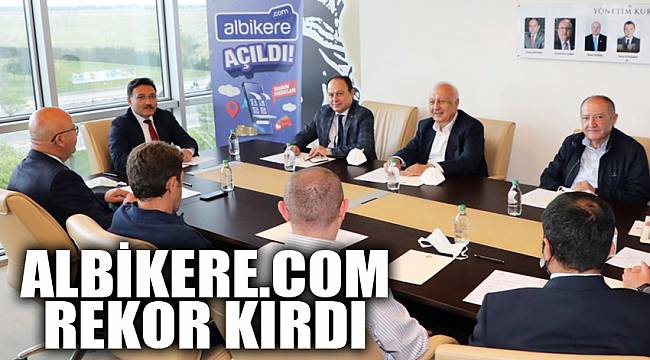 Albikere.com  rekor kırdı