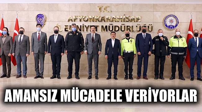 AMANSIZ MÜCADELE VERİYORLAR