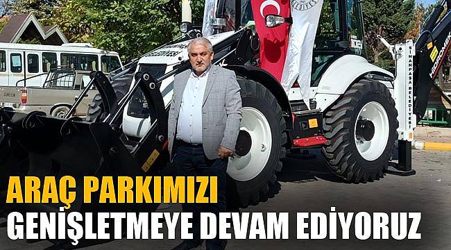 ARAÇ PARKIMIZI GENİŞLETMEYE DEVAM EDİYORUZ