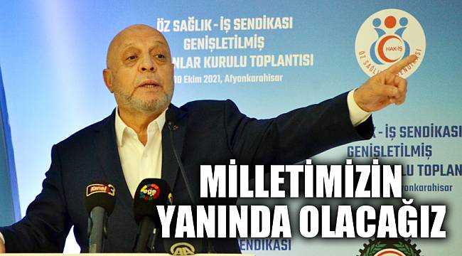 BAKAN KOCA, ÖZ SAĞLIK-İŞ SENDİKASI BAŞKANLAR KURULU TOPLANTISI’NA KATILDI