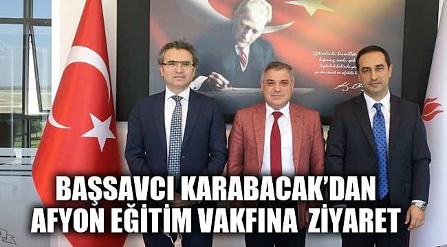 BAŞSAVCI KARABACAK’DAN AEV’E ZİYARET