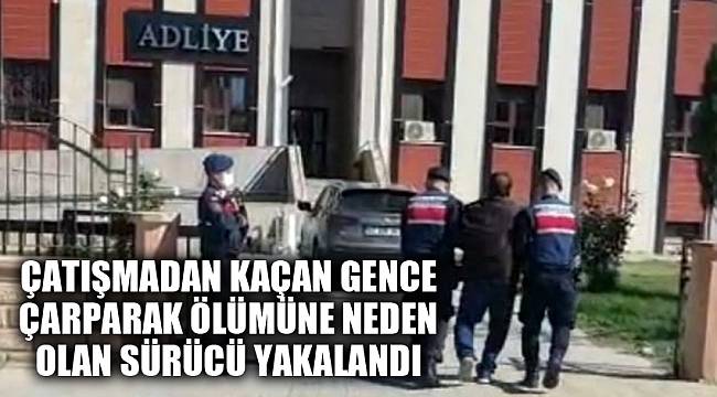Çatışmadan kaçan gence aracıyla çarparak ölümüne neden olan sürücü yakalandı 