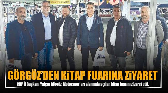 GÖRGÖZ’DEN KİTAP FUARINA ZİYARET