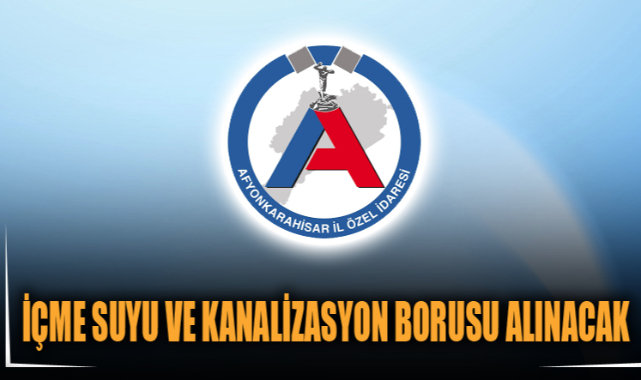 İÇME SUYU VE KANALİZASYON BORUSU ALINACAK