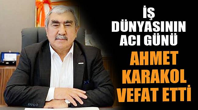 İŞ DÜNYASININ ACI GÜNÜ