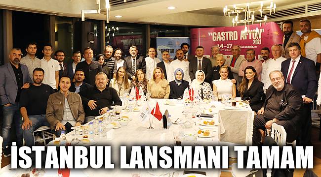 İSTANBUL LANSMANI TAMAM
