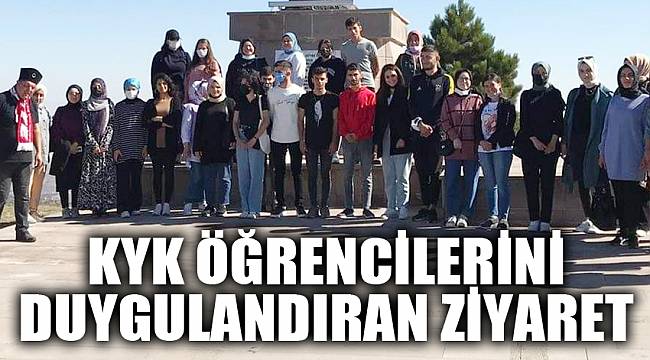 KYK öğrencilerini duygulandıran ziyaret