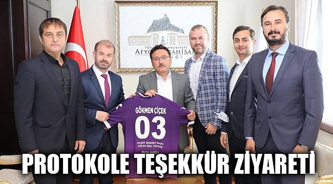 PROTOKOLE TEŞEKKÜR ZİYARETİ