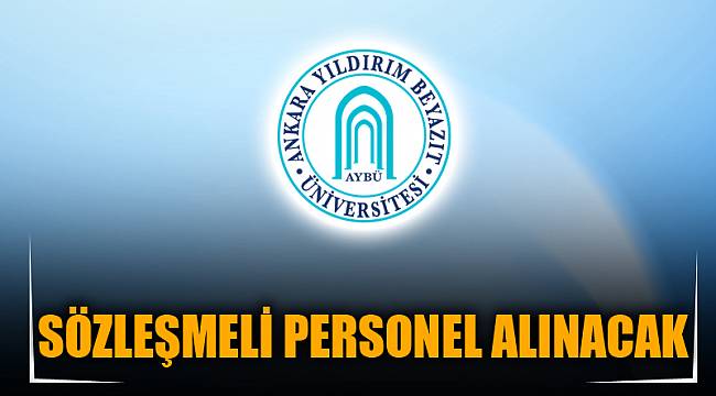 SÖZLEŞMELİ PERSONEL ALINACAK