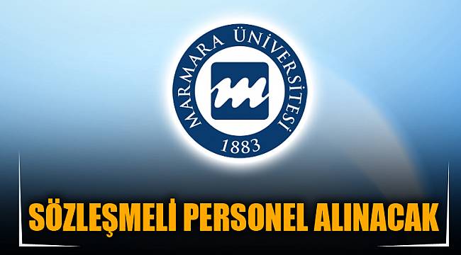 SÖZLEŞMELİ PERSONEL ALINACAK