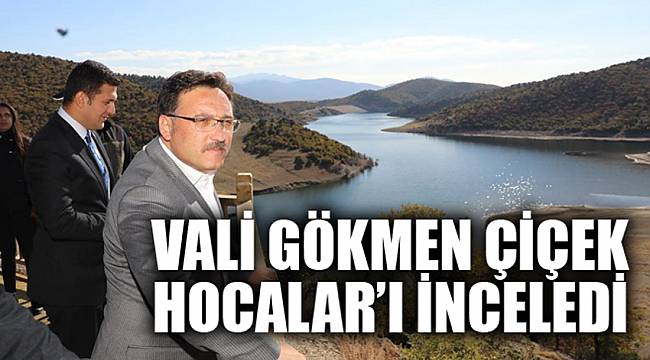 VALİ ÇİÇEK, HOCALAR’DA İNCELEME YAPTI