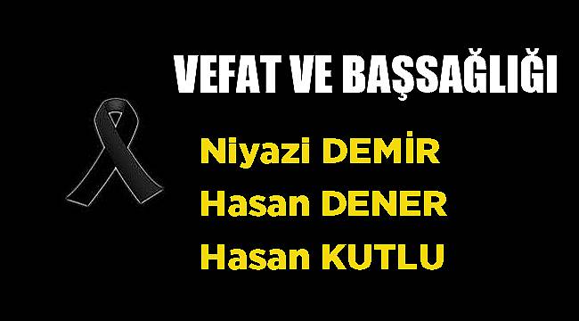 VEFAT & BAŞSAĞLIĞI