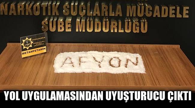 Yol uygulamasında uyuşturucu madde ele geçirildi