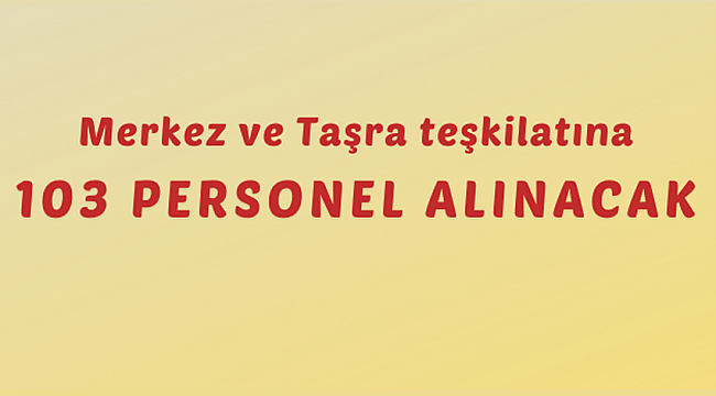 YSK'den personel alımı